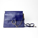 Chloé Medium Cobalt Blue Faye Shoulder Bag