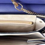 Chloé Medium Cobalt Blue Faye Shoulder Bag - Image 6