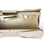 Sondra Roberts Champagne Shimmer Bow Clutch - Image 5