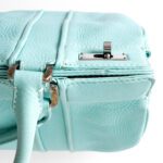 Tiffany & Co. Pebbled Leather Tiffany Blue Tote - Image 7