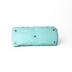 Tiffany & Co. Pebbled Leather Tiffany Blue Tote - Image 4