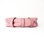 Valentino Garavani Pink Grained Leather with Gold-Tone Hardware “Histology” Bowler Bag - Image 5
