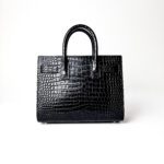 Saint Laurent Nano Sac De Jour Black Croc-Embossed Leather - Image 4