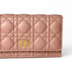 Christian Dior Caro Pouch with Chain – Rose des Vents Calfskin - Image 2