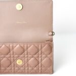 Christian Dior Caro Pouch with Chain – Rose des Vents Calfskin - Image 6