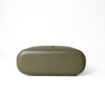 Saint Laurent Gaby Micro Olive Green Quilted Lambskin Vanity Case - Image 5