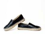 Chanel Black CC Lambskin Espadrilles – Size 37 - Image 4