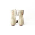 Giambattista Valli Leopard-Print and Pebbled Leather Sandals – Size 36 - Image 3