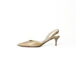 Jimmy Choo Tilly Slingback Pumps Nude Patent Leather – Size 36.5 - Image 2