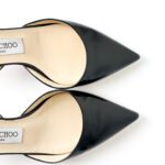 Jimmy Choo Tilly Slingback Pumps Black Patent Leather – Size 36.5 - Image 7