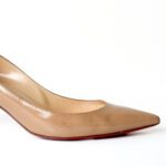 Christian Louboutin Pigalle Follies 55 Pumps Patent “Poudre” – Size 36 - Image 5
