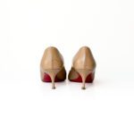 Christian Louboutin Pigalle Follies 55 Pumps Patent “Poudre” – Size 36 - Image 3