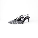 Louis Vuitton Archlight “Since 1854” Jacquard Slingback Pumps – Size 39