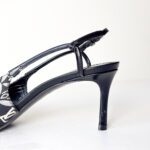 Louis Vuitton Archlight “Since 1854” Jacquard Slingback Pumps – Size 39 - Image 3