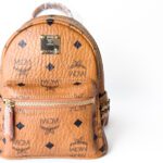 MCM Stark Cognac Visetos Bebe Boo Backpack (Extra-Mini) - Image 2