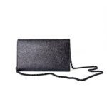 Saint Laurent Cassandre Matelassé Chain Wallet (So Black) - Image 3