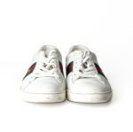 Gucci White Leather Ace Sneaker Bee – Size 38.5 - Image 4