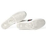 Gucci White Leather Ace Sneaker Bee – Size 38.5 - Image 5