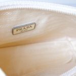 Prada Re-Edition 2000 Shoulder Bag – White / Alabaster - Image 3