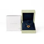 Van Cleef & Arpels Vintage Alhambra Pendant Necklace – Tiger's Eye & 18K Yellow Gold