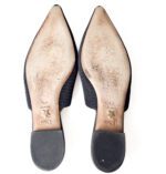 Christian Dior J'Adior Black Technical Canvas Slingback Flats – Size 37.5 - Image 5