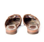 Hermès Gold Leather Oz Mule – Size 39.5 - Image 4