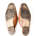 Hermès Gold Leather Oz Mule – Size 39.5 - Image 5