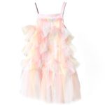 Angel’s Face Rainbow Tulle Tutu Dress 3–4 years - Image 2