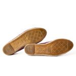 Chanel Classic Burgundy Patent Leather CC Espadrilles – Size 39 - Image 6