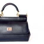 Dolce & Gabbana East West Black Calfskin Leather Sicily Bag - Image 2