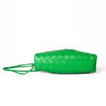 Bottega Veneta Parakeet Green Intrecciato Leather Mini Pouch - Image 5