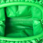 Bottega Veneta Parakeet Green Intrecciato Leather Mini Pouch - Image 6