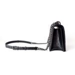 Dior Diorama Flap Bag (Medium) – Metallic Gunmetal Calfskin - Image 4
