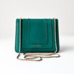 Bvlgari Serpenti Forever Shoulder Bag Emerald Green Smooth Calfskin Leather - Image 5