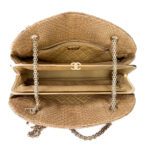 Chanel Tan / Beige Python Leather Just Mademoiselle Bowler Bag - Image 3