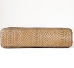 Chanel Tan / Beige Python Leather Just Mademoiselle Bowler Bag - Image 6