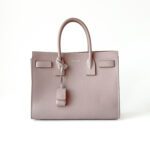 Saint Laurent Sac de Jour Light Mauve Grained Calfskin Leather - Image 3