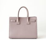 Saint Laurent Sac de Jour Light Mauve Grained Calfskin Leather - Image 4