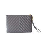 Saint Laurent Monogramme Quilted Leather Pouch - Image 2