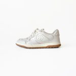 Gucci MAC80 Off-White Leather & Fabric Sneakers – Size 39 - Image 2
