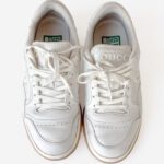Gucci MAC80 Off-White Leather & Fabric Sneakers – Size 39 - Image 4