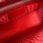 Christian Dior Cherry Red Patent Leather Lady Dior Bag - Image 5