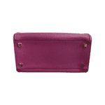 Victoria Beckham Fuchsia Leather Victoria Satchel - Image 3