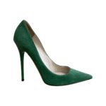 Jimmy Choo Anouk 120 Green Suede Pumps Size 38.5 - Image 7