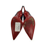 Christian Louboutin Blue Denim Spiked Anjalina Pumps Size 39.5 - Image 8