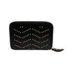 Salvatore Ferragamo Gancini Studded Zip Around Wallet - Image 2