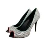 Giuseppe Zanooti Multicolor Leather Peep Toe Pumps Size 39