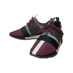 Carolina Herrera Multicolor Leather and Fabric Low Top Sneakers Size 37 - Image 2