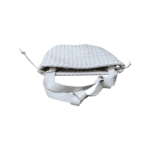 Bottega Veneta White Intrecciato  Leather Small The Bulb Bag - Image 4