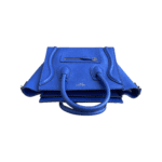 Celine Blue Leather Nano Top Handle Bag - Image 3